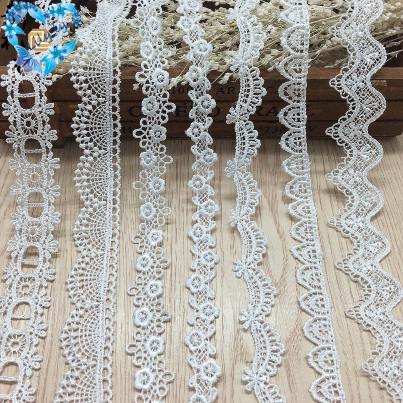 1974603 5 Yard Ren Thêu Hòa Tan Trong Nước Phụ Kiện Quần Áo DIY Bán Trực Tiếp Từ Nhà Máy