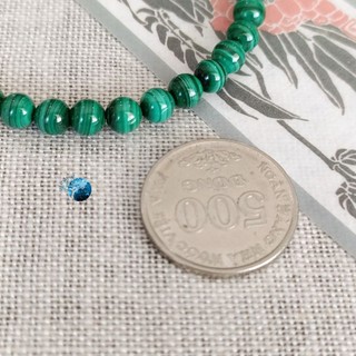 Vòng tay đá malachite 4.5mm