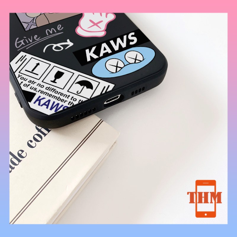 Ốp lưng iphone Điện Thoại In Hình KAWS Cho iPhone 6/6plus/6s/6splus/7/7plus/8/8plus/x/xr/xs/11/12/13/pro/max/plus/promax-骷髅头