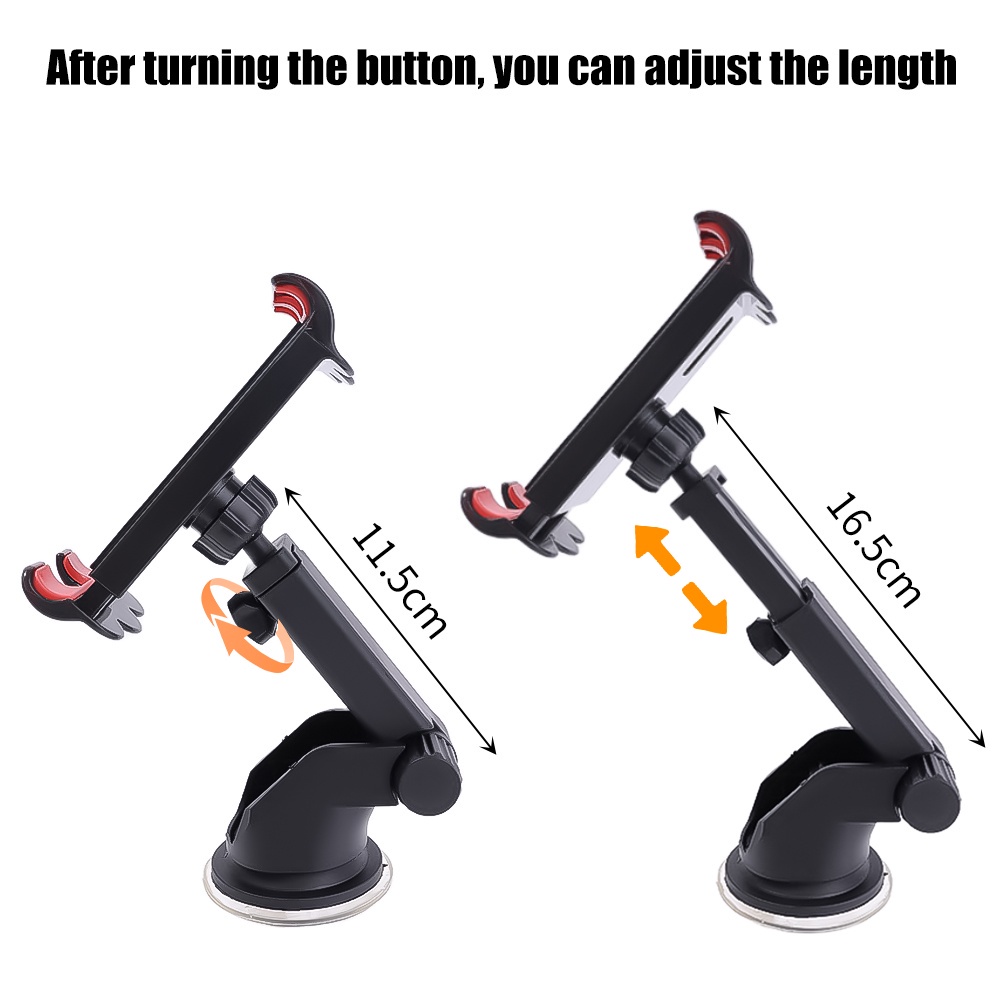 Giá Đỡ Điện Thoại / Máy Tính Bảng Có Giác Hút Xoay 360 Độ Cho Samsung Huawei IPAD Pro Air Mini 1234 GPS