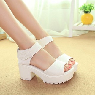 2022 giày sandal nữ đi mưa giày sandal nữ bigsize giày sandal nữ ulzzang giày sandal nữ ulzzang giày sandal nữ ulzzang Giày Sandal Đế Dày Phong Cách Hàn Quốc Thời Trang Mùa Hè 2022 Mới Cho Nữ