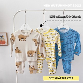 SET 3 BỘ XUẤT DƯ BÉ TRAI