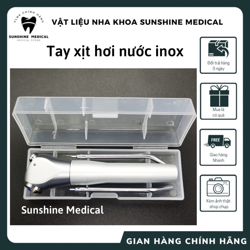 Tay xịt hơi nước - củ xịt gắn ghế nha khoa