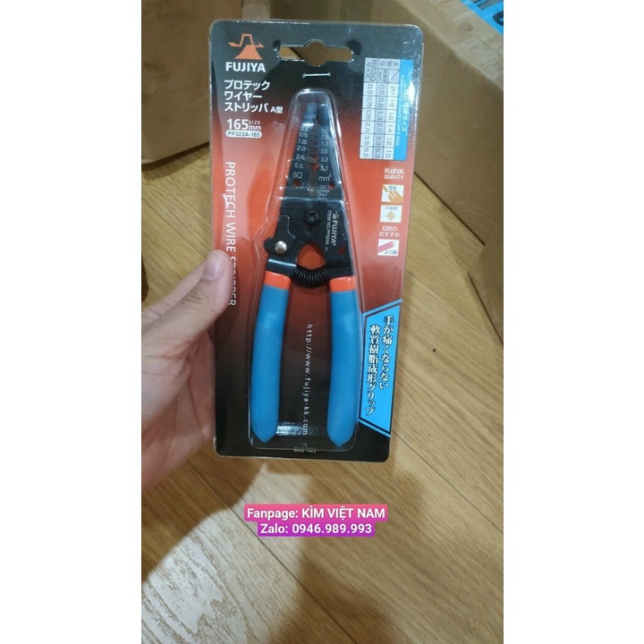 Kìm tuốt dây Fujiya PP323A-165 Lazomi tools