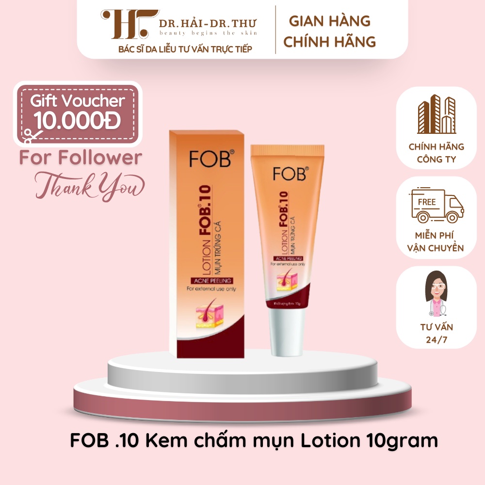 ✅ FOB .10 Kem chấm mụn Lotion