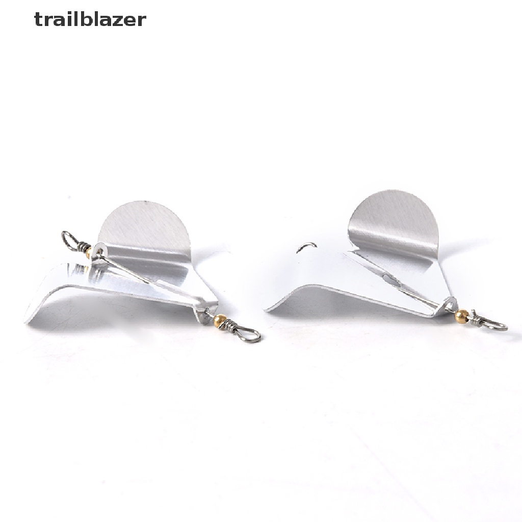 Set 5 Mồi Giả Nhử Cá Bằng Kim Loại Gắn Kèm Móc Câu Tiện Dụng UIO