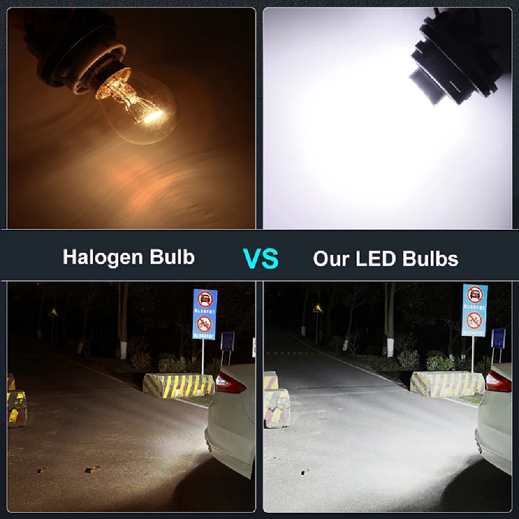 Bộ 2 Đèn Led Tín Hiệu 12V 1156 1157 BA15S BAY15D R5W R10W DRL Cho Xe Hơi