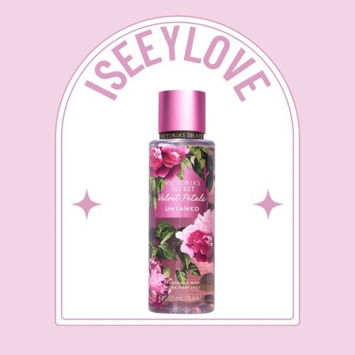 VELVET PETAL UNTAMED -Xịt Thơm Toàn Thân Body Mist Victoria’s Secret