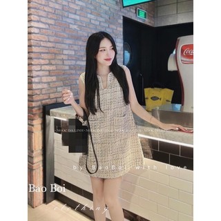 Váy dạ xuông dáng chữ A