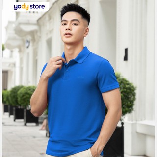 Áo polo nam YODY phông tay ngắn, chất vải cotton thoáng mát co giãn 4 chiều thấm hút mồ hôi APM5431 MPS41