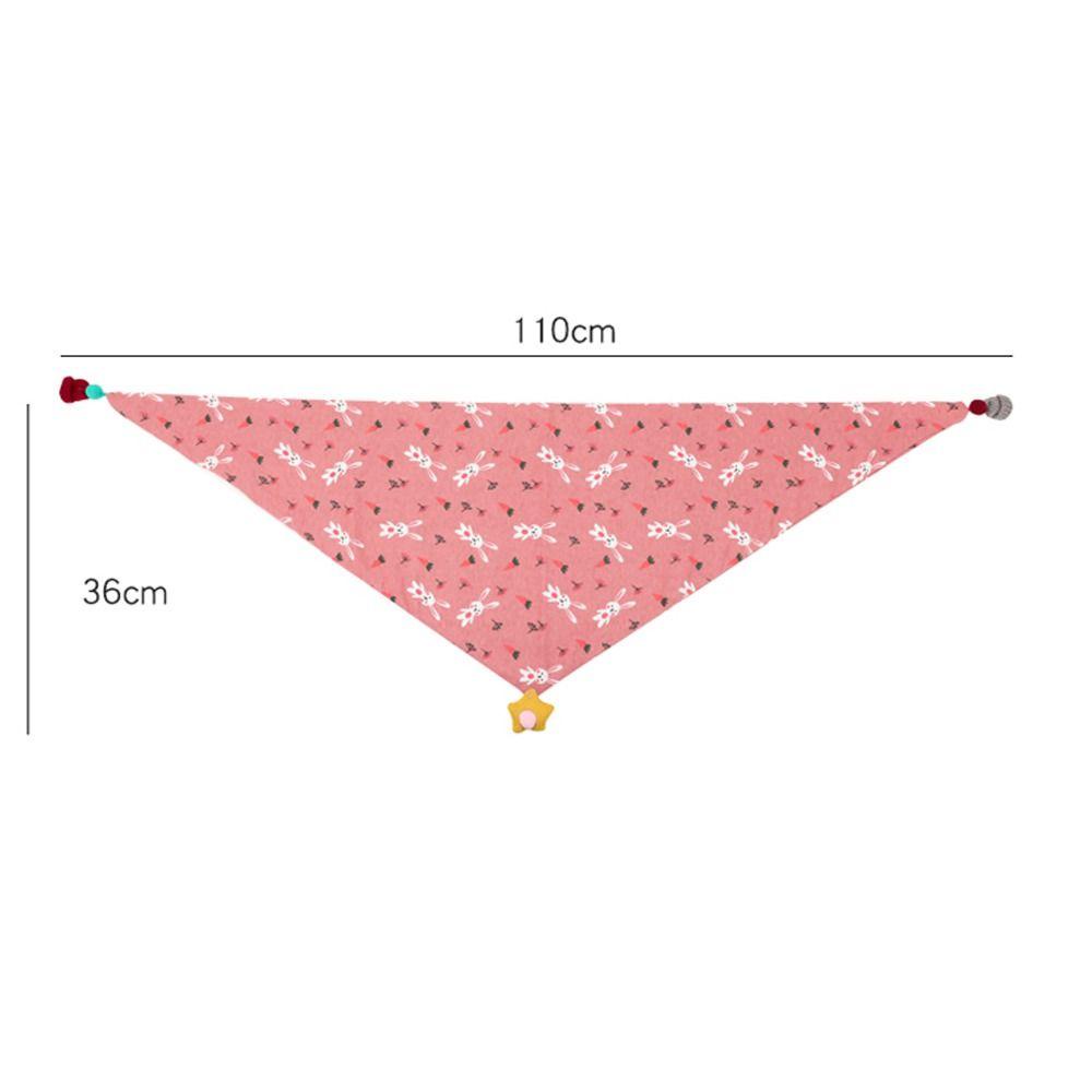 Khăn Choàng Cổ Hình Tam Giác Chống Gió In Họa Tiết Trái Tim Thời Trang Thu Đông Cho Bé Trai Và Gái