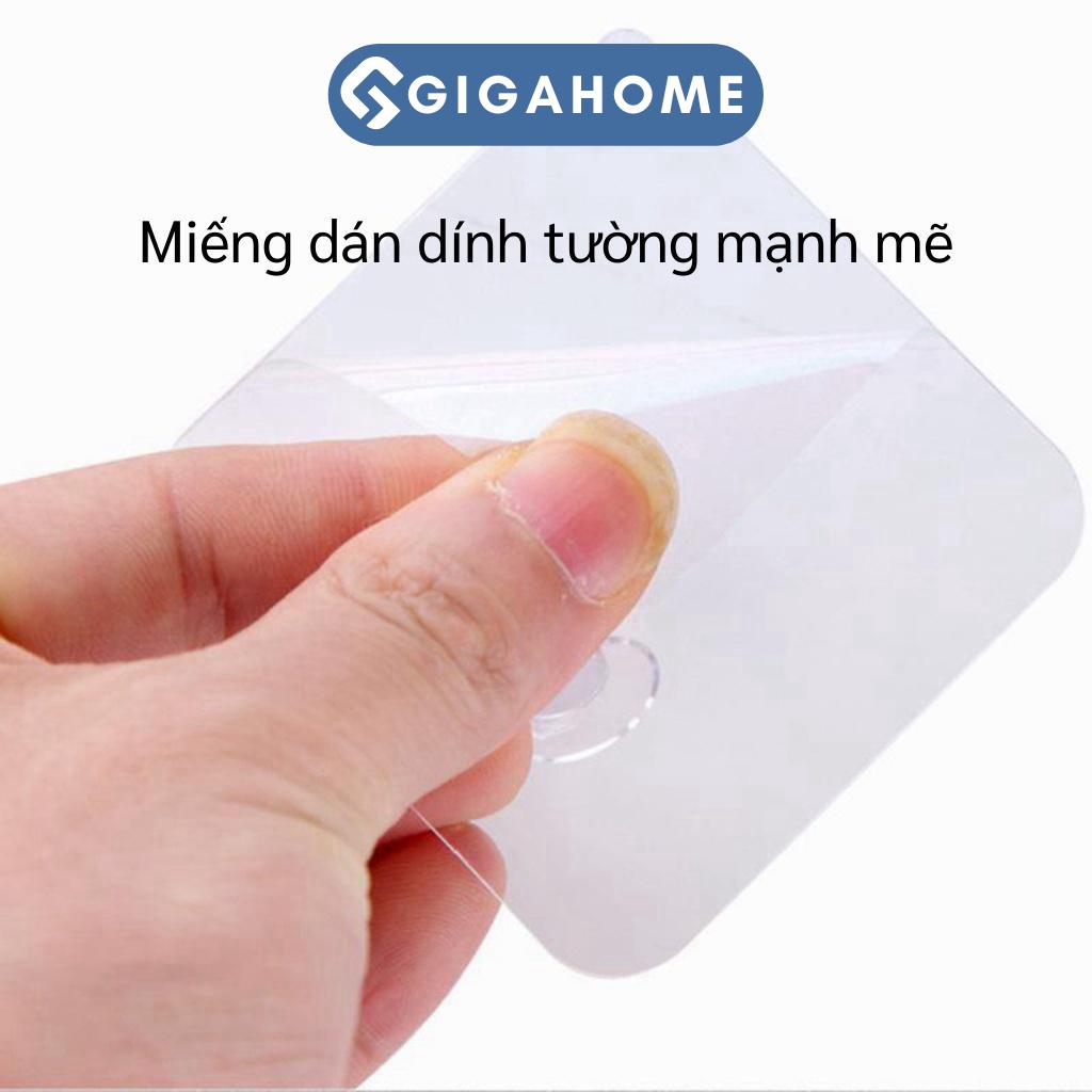 Móc Dán Tường Kẹp Giữ Dây Điện GIGAHOME Kê Đỡ Điện Thoại Tiện Lợi 8340