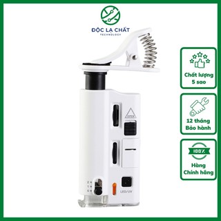 Kính lúp kẹp điện thoại v2 độ phóng đại 60x-100x - video thực tế