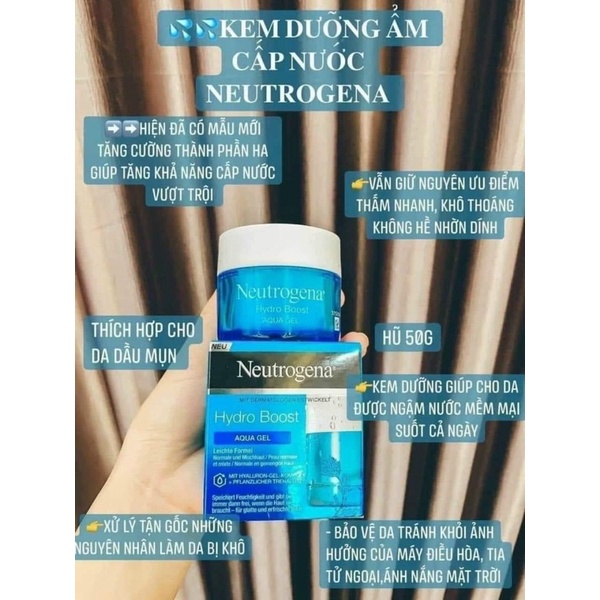 GEL DƯỠNG NEUTROGENA HYDRO BOOST AQUA