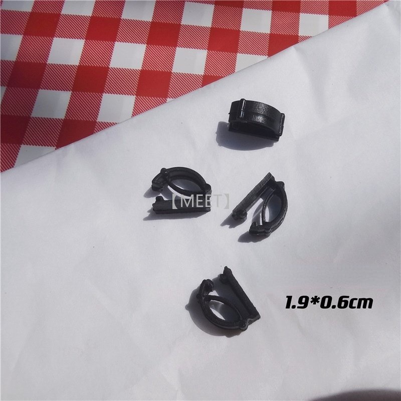 Set 10 Khóa Kẹp Nhựa Cho Dây Giày Thể Thao DIY