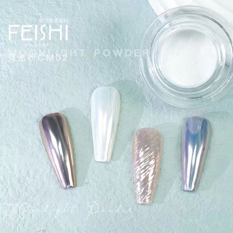 bột tráng gương ánh trai lấp lánh trang trí nail