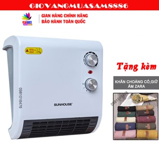 QUẠT SƯỞI PHÒNG TẮM SUNHOUSE SHD3816W + Tặng Khăn Choàng Cổ Giữ Ấm Mùa Đông