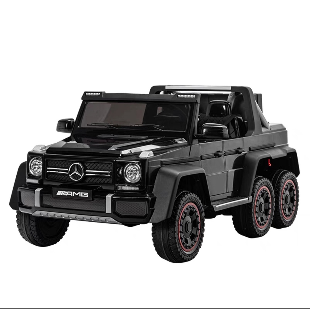 Xe ô tô  điện cho bé Mercedes G63 AMG-WF189 2 chân ga ghế to rộng có điều khiển từ xa