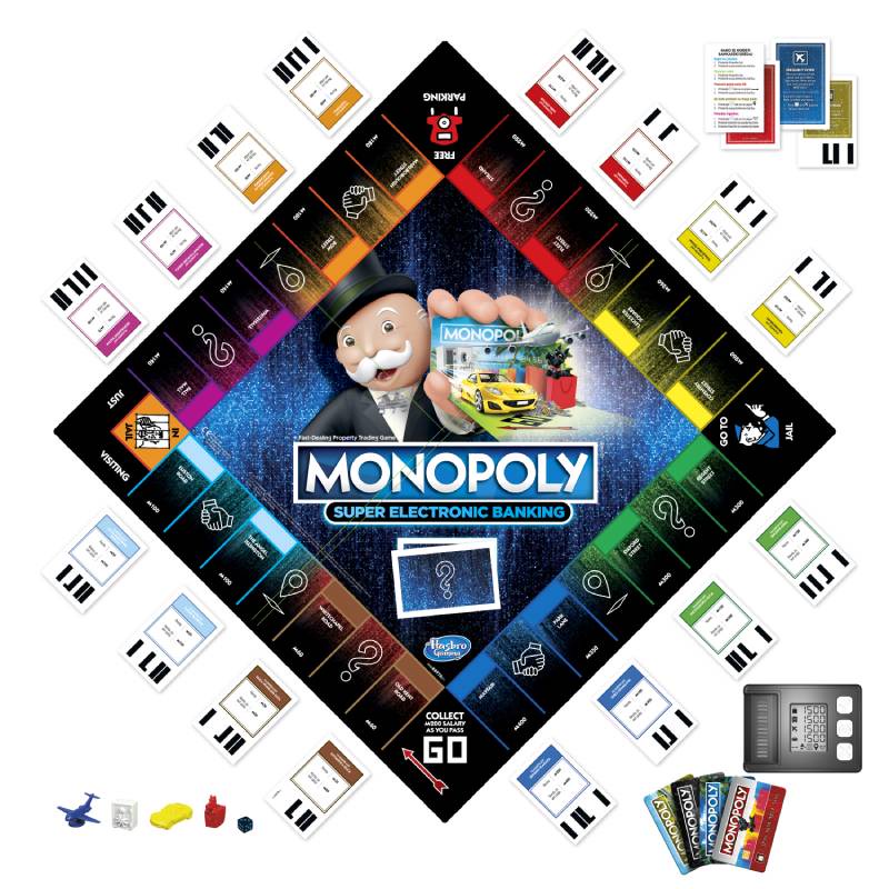 Đồ Chơi MONOPOLY Cờ Tỷ Phú - Phiên Bản Ngân Hàng Điện Tử Siêu Cấp E8978