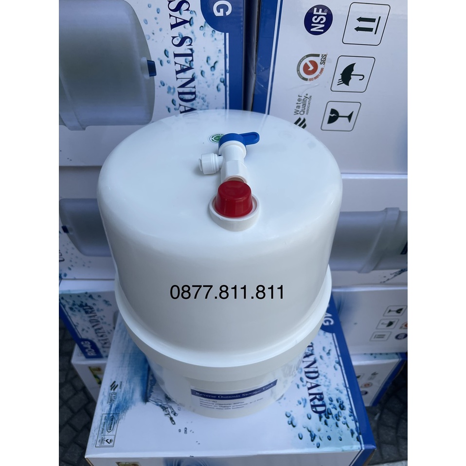 Bình áp máy lọc nước RO loại 4.0 - 10lit - Dùng cho tất cả các loại máy lọc nước