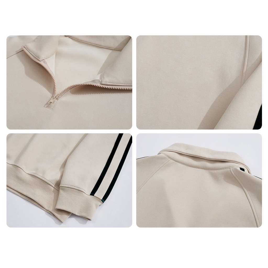 Quần áo thể thao nam nữ form rộng Hàn Quốc, Bộ đồ thu đông nam nữ unisex 02