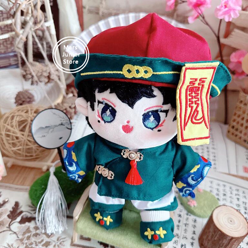 Bộ Trang Phục Hóa Trang Búp Bê K-Pop 20CM Phong Cách Zombies Trung Quốc Thay Thế Trongito1 Jungkook