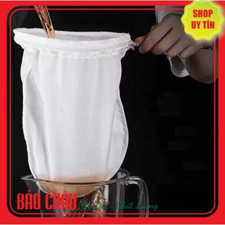 Vợt vải lọc trà/cà phê cán inox đường kính 12 cm x Dài 27 cm