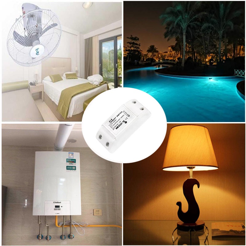 Công tắc nút nhấn không dây thông minh DIESE Rf 433MHz 220V cho đèn LED/ đèn/ quạt/ bóng đèn 10A