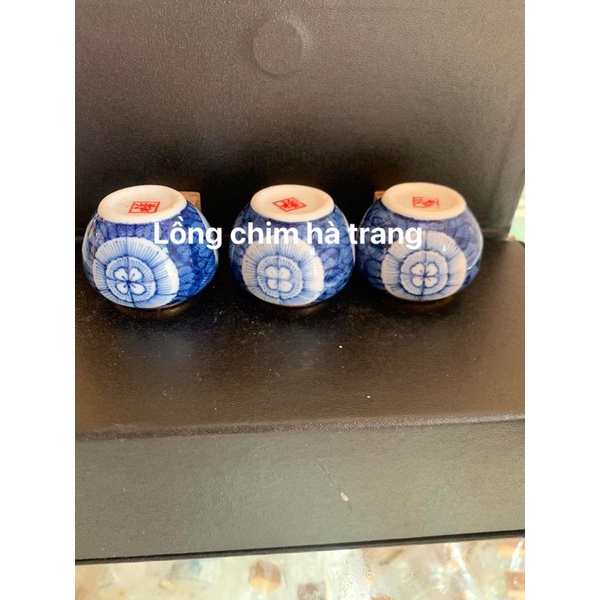 Cóng sứ hoa vẽ tay