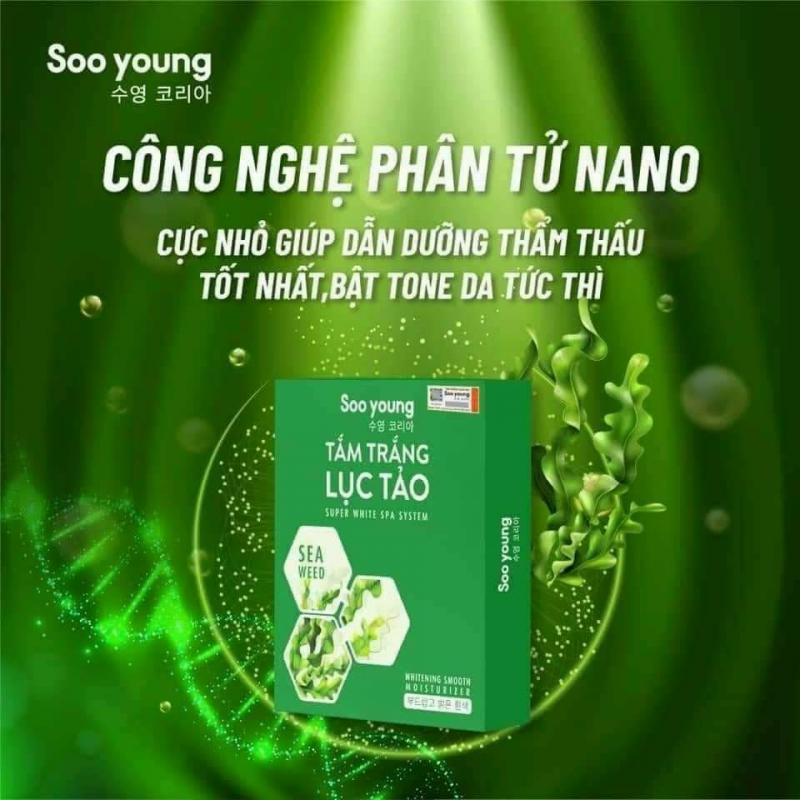 Tắm trắng lục tảo Soo Young chính hãng