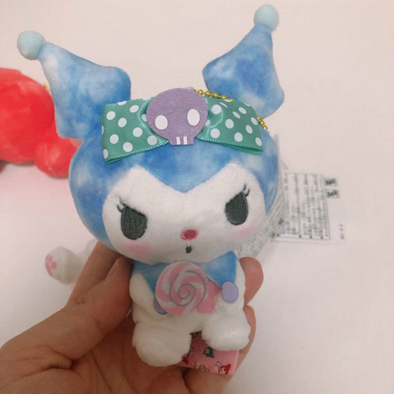 SANRIO Móc Khóa Búp Bê Nhồi Bông Mềm Mại Đáng Yêu