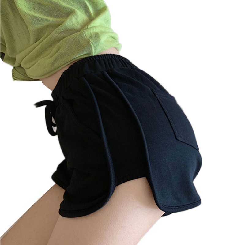 Quần Short Thể Thao MàU Trơn Năng ĐộNg Cho Nữ