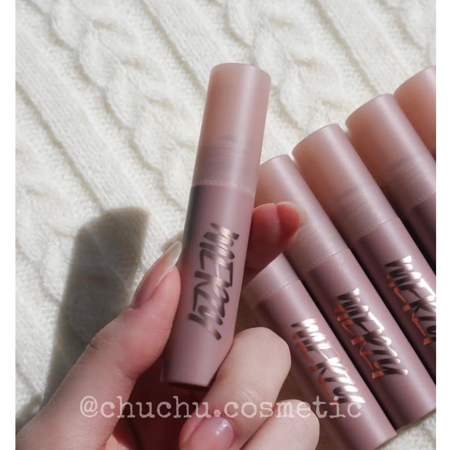 Son Merzy Academia Mellow Tint son Kem Siêu Lì, Lâu Trôi, Lên Màu Chuẩn 4g