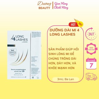 Dưỡng dài mi 4 long lashes - đẹp tự nhiên không kích ứng mi