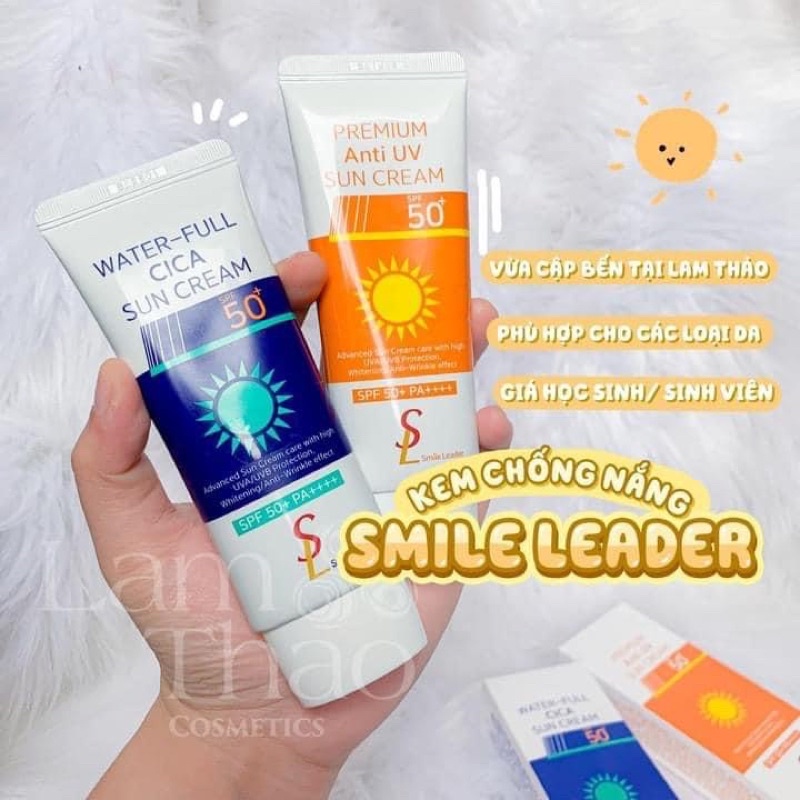 Kem chống nắng sl smile leader spf+50 60ml