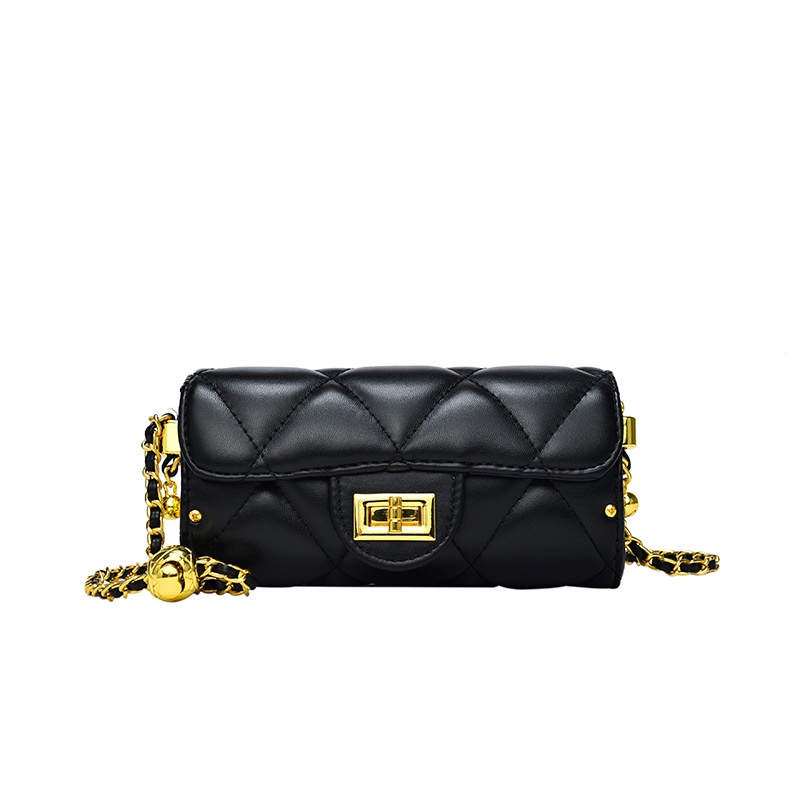 Túi Xách Dây Xích Hình Thoi Nhỏ Đơn Giản Phong Cách retro Mới