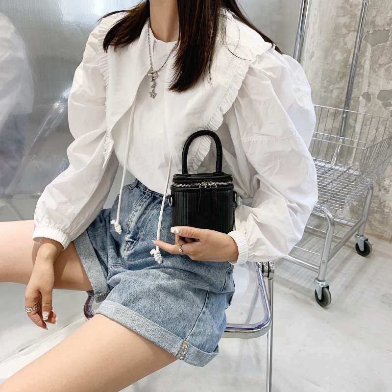 Túi Đựng Mỹ Phẩm Họa Tiết Sọc Thời Trang Dành Cho Nữ