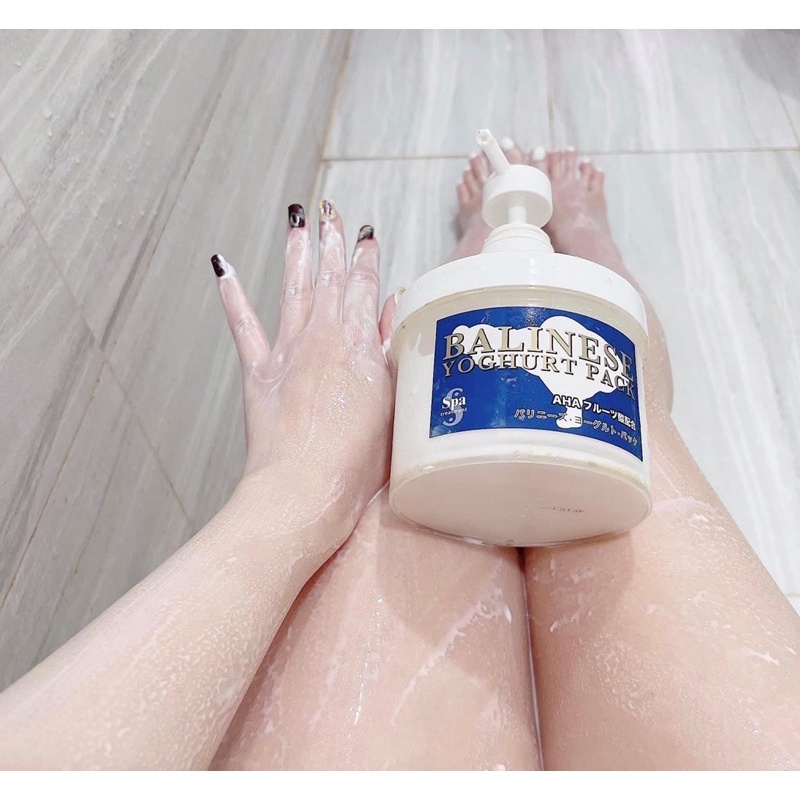 Ủ Trắng Sữa Chua Balinese Yoghurt Pack 500ml - Nhật Bản