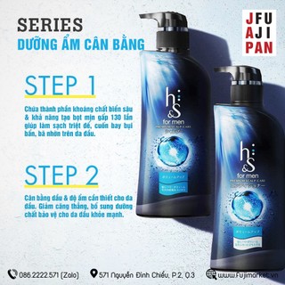 Dầu gội phục hồi tóc HS for men 370ml