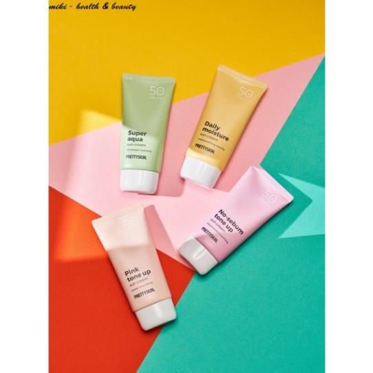 KEM CHỐNG NẮNG PINK TONE UP PRETTYSKIN