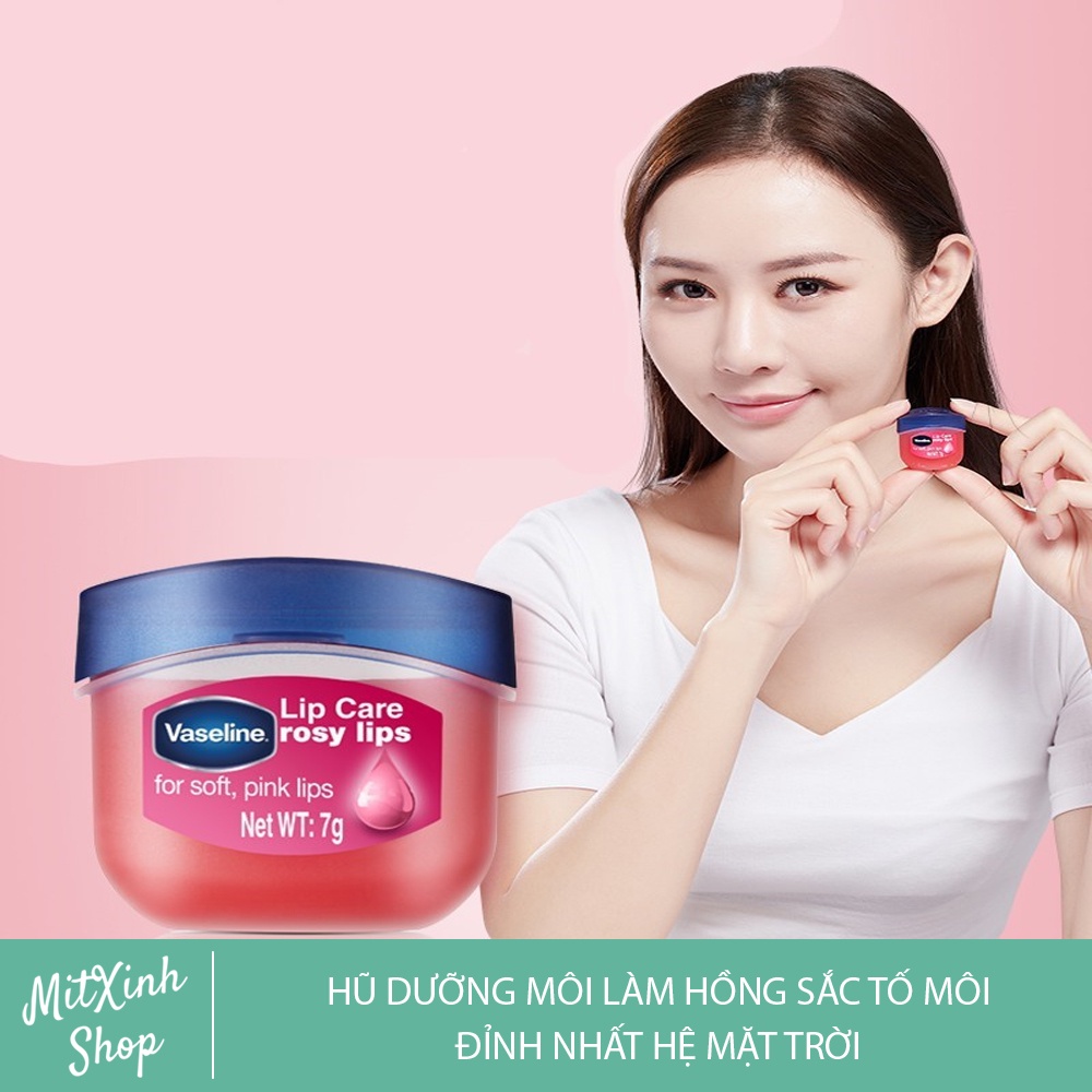 Sáp son dưỡng môi Vaseline chống nứt nẻ môi hiệu quả hũ 50g