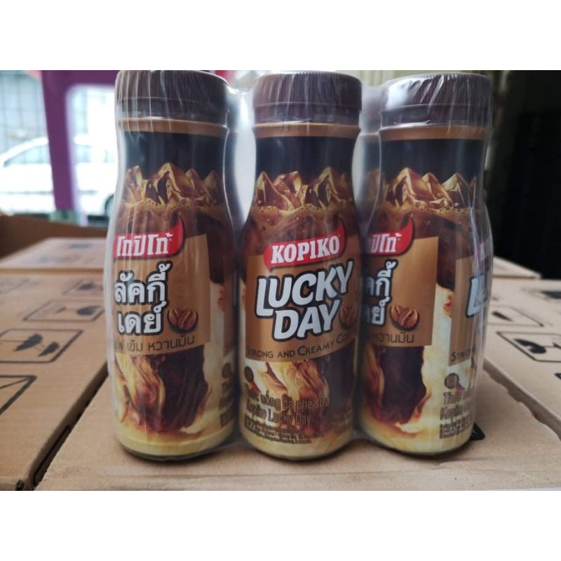 Cà phê sữa Kopiko Lucky Day 180ml Hàng nhập khẩu từ Indonesia