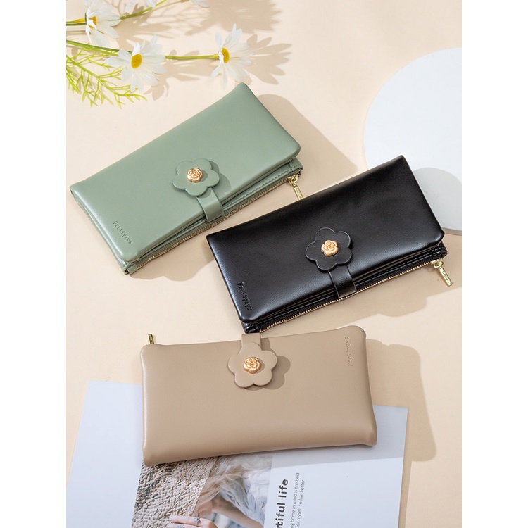 Ví Nữ Dài Gập Đôi Thời Trang Thanh Lịch