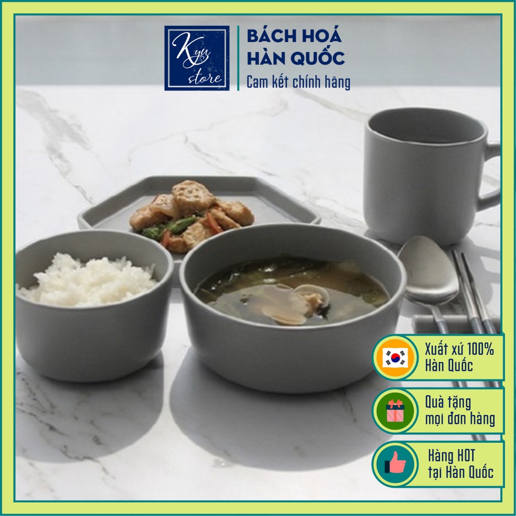 [SSAEIM Hàng nội địa] Bộ Bát Đĩa Cao Cấp 5 Món - Bộ Bát Phong Cách Hàn Quốc cao cấp - Màu tuỳ chọn