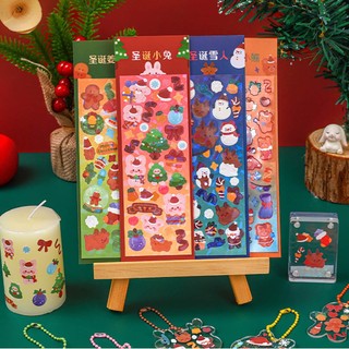 Sticker Dán Trang Trí Giáng Sinh Dễ Thương