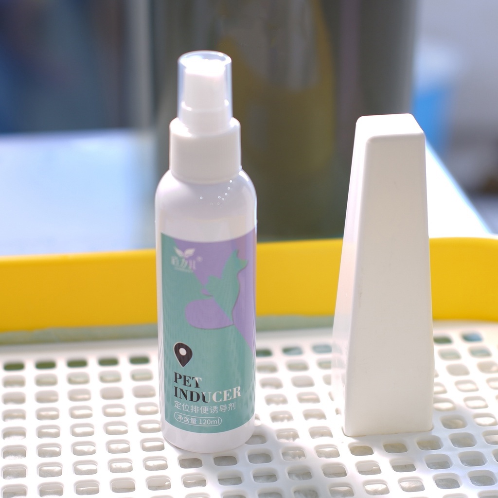 Xịt Hướng Dẫn Đi Vệ Sinh Đúng Chỗ Dành Cho Chó Mèo - Pet Inducer 120ml - BomPet