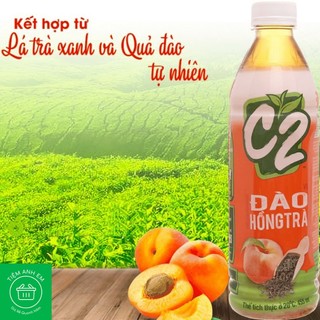 Hồng trà đào C2 Chai 455ml