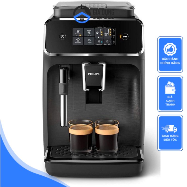 Máy Pha Cà Phê Tự Động Phillips EP2224/10, Coffee Machine, Máy Pha Cafe
