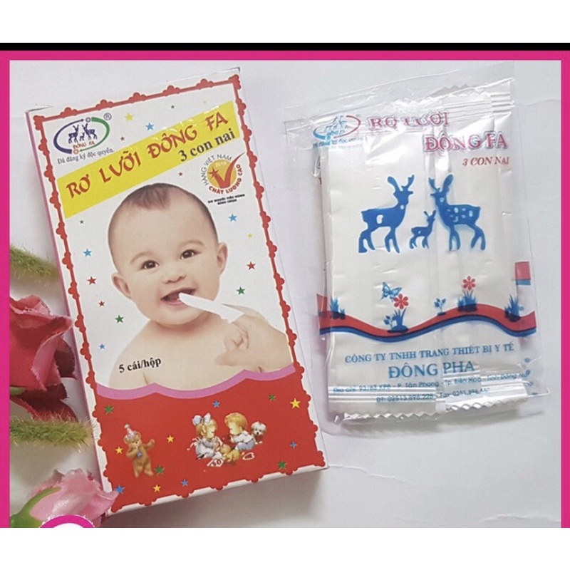 Gạc rơ lưỡi Đông pha combo 5 hộp