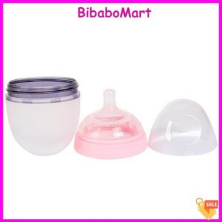 [Tách lẻ] Nắp, thân, cổ, núm ti bình sữa Comotomo Mỹ 150/250ml